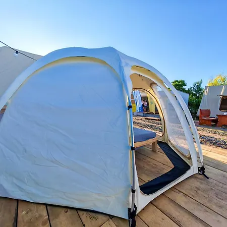 Seaside Tiny House Village Campsite