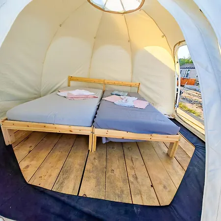Seaside Tiny House Village Campsite