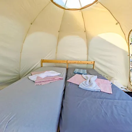 Seaside Tiny House Village Campsite