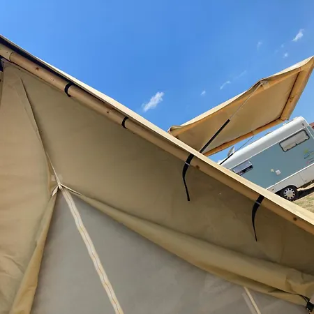 Seaside Tiny House Village Campsite