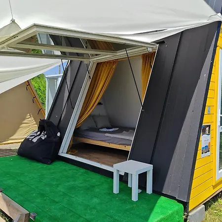 Seaside Tiny House Village Campsite *